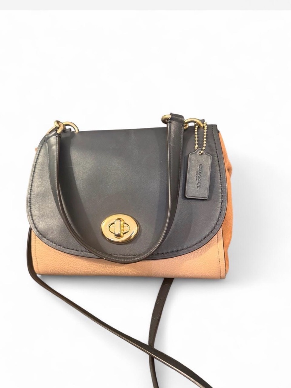 Coach Faye Carryall in Colorblock Crossbody/Handbag
